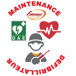 Contrat de Maintenance Annuel pour 1 défibrillateur