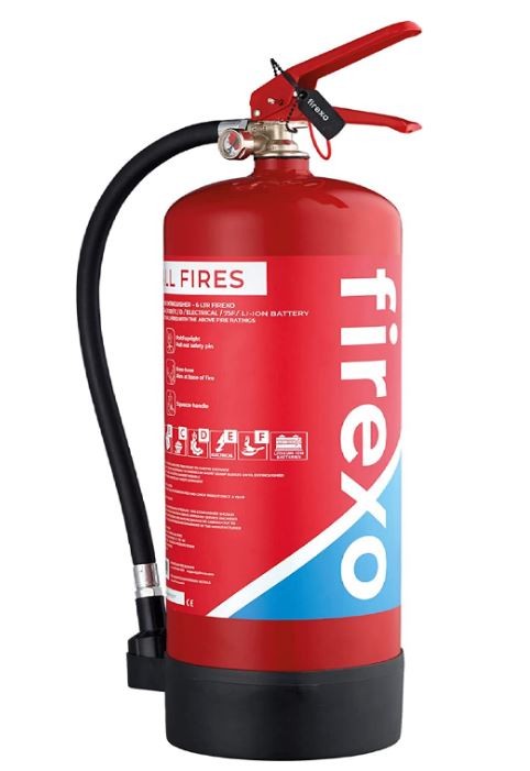 Extincteur 6L CE - FIREXO tous feux - Fireless