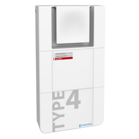 Alarme de type 4 secteur secouru radio lumineux