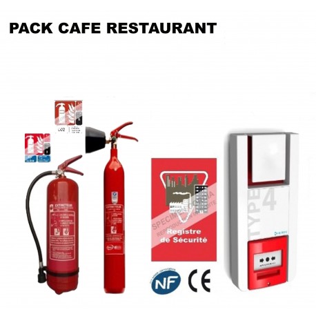 Pack Sécurité Incendie Cafés-restaurants