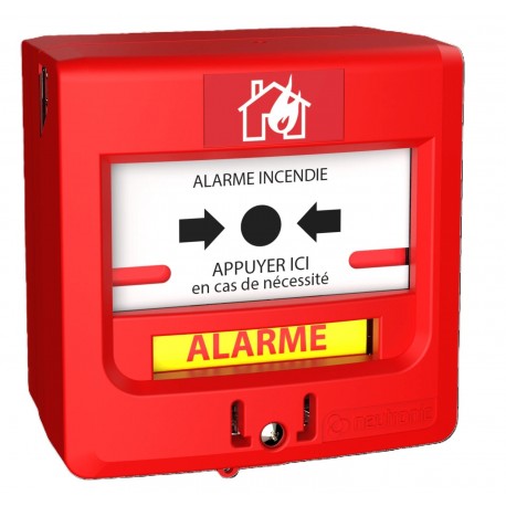 Déclencheur manuel d’alarme incendie 5710R1(C) – Neutronic