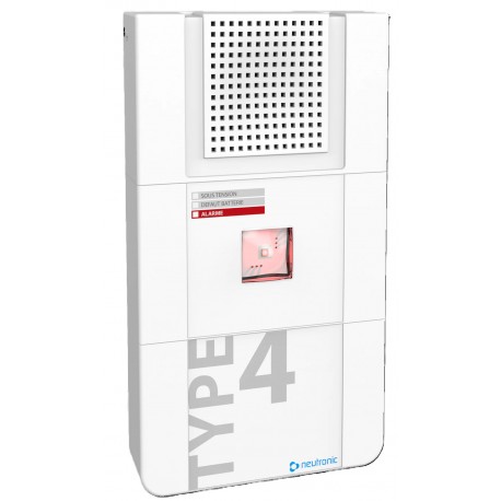 Équipement d’alarme type 4 radio TU4MEL-RF3 avec message sonore et lumineux