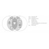 Alarme Menace radio lumineuse TT5PL-RF3