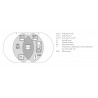 Alarme PPMS Attentat sonore et lumineuse radio TT5DSL-RF3