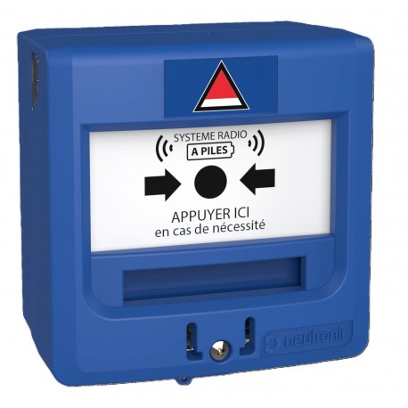 Déclencheur manuel radio 1 contact 5710C1C-RF3 – NEUTRONIC