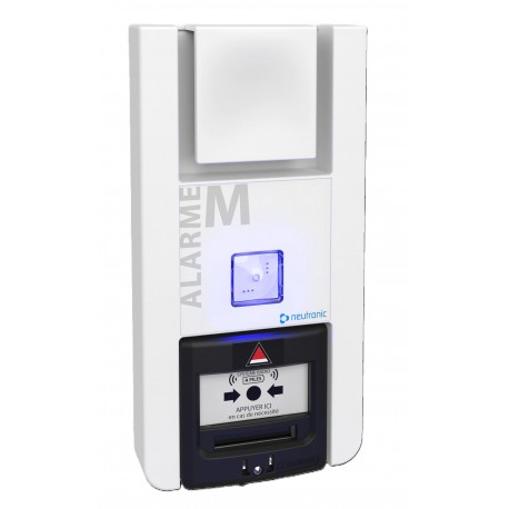 Équipement d’alarme menace de type 5 à piles avec flash lumineux TT5PL-G2
