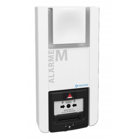 Alarme menace type 5 pile avec relais et flash – TT5PR-G2