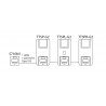 Alarme menace type 5 pile avec relais et flash – TT5PR-G2