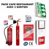 Pack Sécurité Incendie Cafés-restaurants