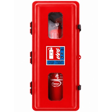 Coffret extincteur Eau pulvérisée avec additif double fenêtre - 6Kg/6L/9Kg/9L