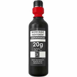 Cartouche CO² 20 g 50°C – tête filetée 15x125 – Conforme NF