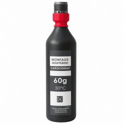 Cartouche CO² 60 g 50°C – tête filetée 15x125 – Conforme NF