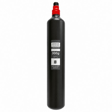 Cartouche CO² 300 g 50°C – tête filetée 15x125 – Conforme NF