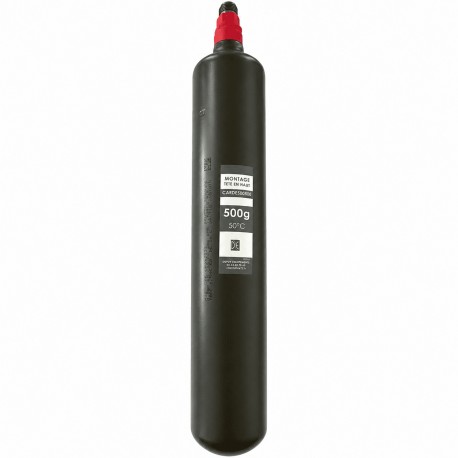 Cartouche CO² 500 g 50°C – tête filetée 15x125 – Conforme NF