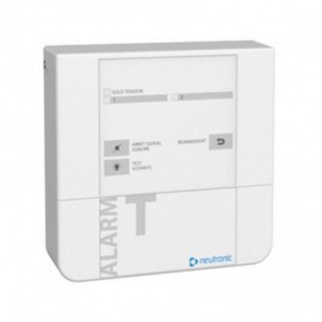 Équipement d’alarme technique 2 zones ATT2R – Neutronic