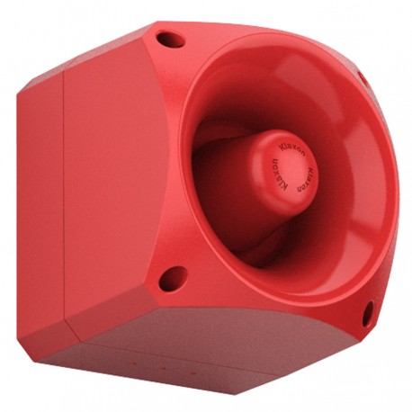 Diffuseur sonore forte puissance industrielle rouge 96dB étanche IP66