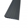 Rampe de seuil adhésive en caoutchouc GUMKA gris 30 mm